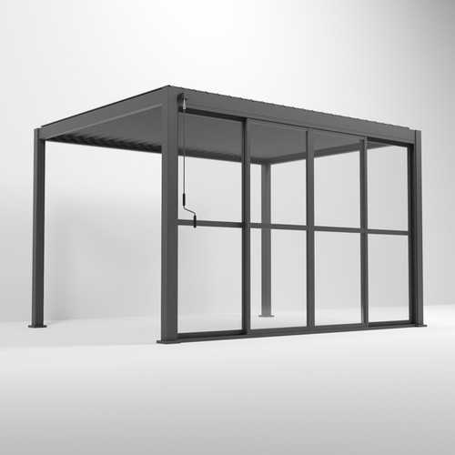 Glass sliding doors