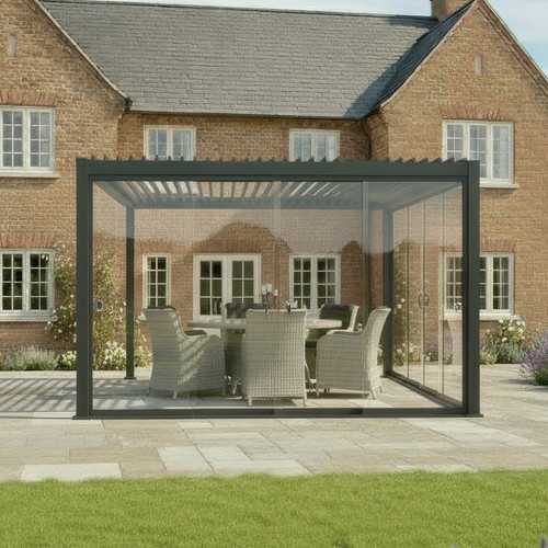 Glass sliding doors