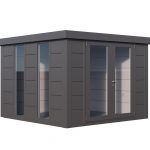 Telluria 3030 + Lounge in Anthracite cladding