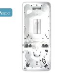 Vita Spa VM8 18ft swim spa – aerial view