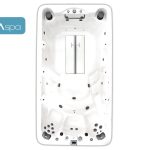 Vita Spa XL4 14ft swim spa – aerial view