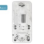 Vita Spa VM6 16ft swim spa – aerial view
