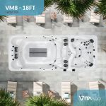 Vita Spa: Swim Spa – VM8 – 18ft